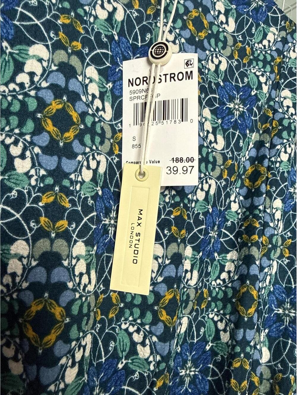 Maxi Studio V-neck Floral Dress - Picture 3 of 3